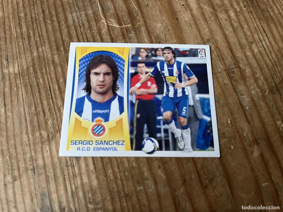 Figurine di Calcio: CROMO SIN PEGAR NUNCA PEGADO ALBUM LIGA ESTE 09 10 2009 2010 ESPA&Ntilde;OL ESPANYOL 3A SERGIO SANCHEZ BAJA