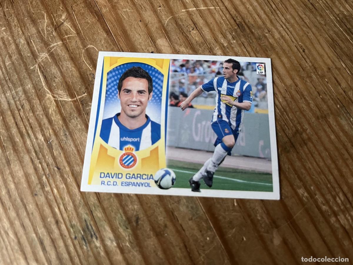 Cromos de f&uacute;tbol: CROMO SIN PEGAR NUNCA PEGADO ALBUM LIGA ESTE 09 10 2009 2010 ESPA&Ntilde;OL ESPANYOL # 7 DAVID GARCIA