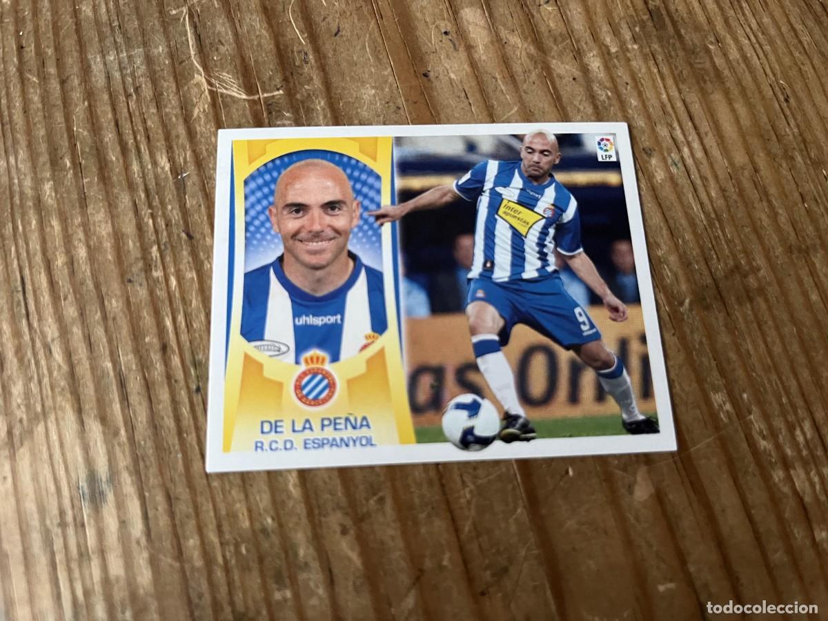 Cromos de f&uacute;tbol: CROMO SIN PEGAR NUNCA PEGADO ALBUM LIGA ESTE 09 10 2009 2010 ESPA&Ntilde;OL ESPANYOL # 10 DE LA PE&Ntilde;A