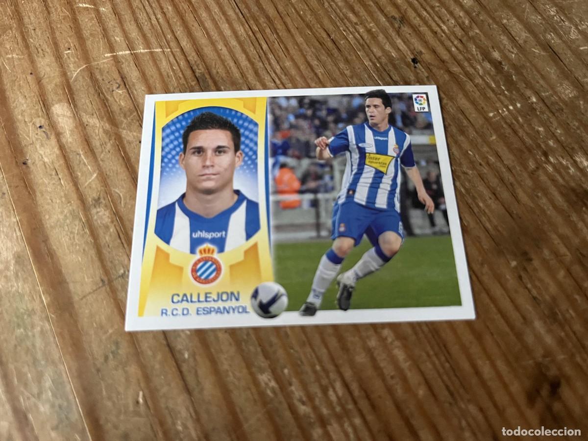 Cromos de Futebol: CROMO SIN PEGAR NUNCA PEGADO ALBUM LIGA ESTE 09 10 2009 2010 ESPA&Ntilde;OL ESPANYOL # 14B CALLEJON