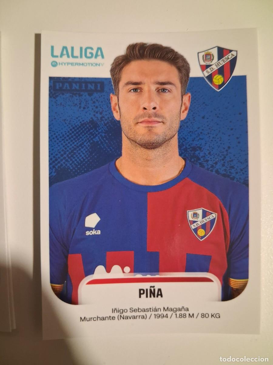 Figurine di Calcio: Liga Hypermotion 25/26 2025 2026 Sin Pegar SD Huesca 236 Pi&ntilde;a
