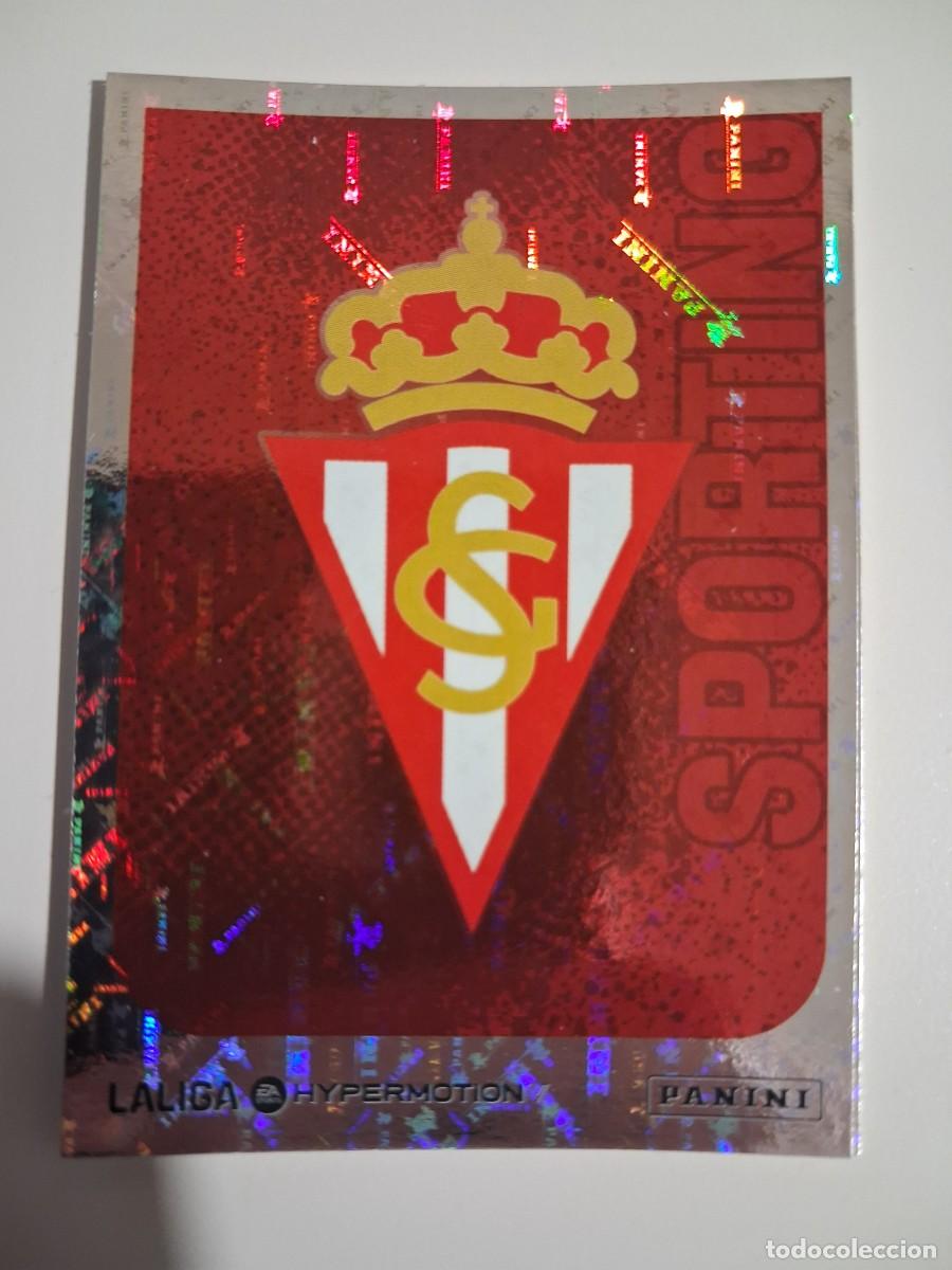 Cromos de F&uacute;tbol: Liga Hypermotion 25/26 2025 2026 Sin Pegar Real Sporting de Gijon 363 Escudo