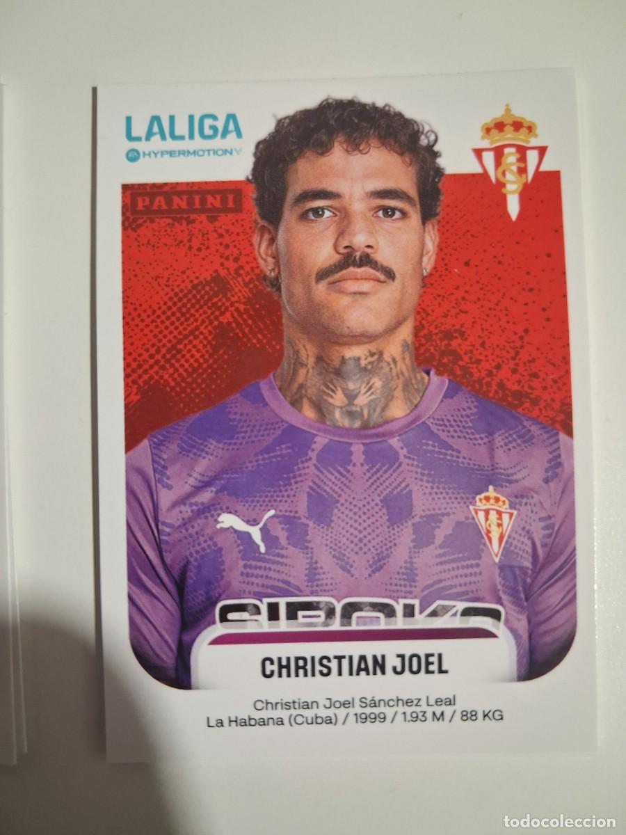 Cromos de F&uacute;tbol: Liga Hypermotion 25/26 2025 2026 Sin Pegar Real Sporting de Gijon 366 Christian Joel