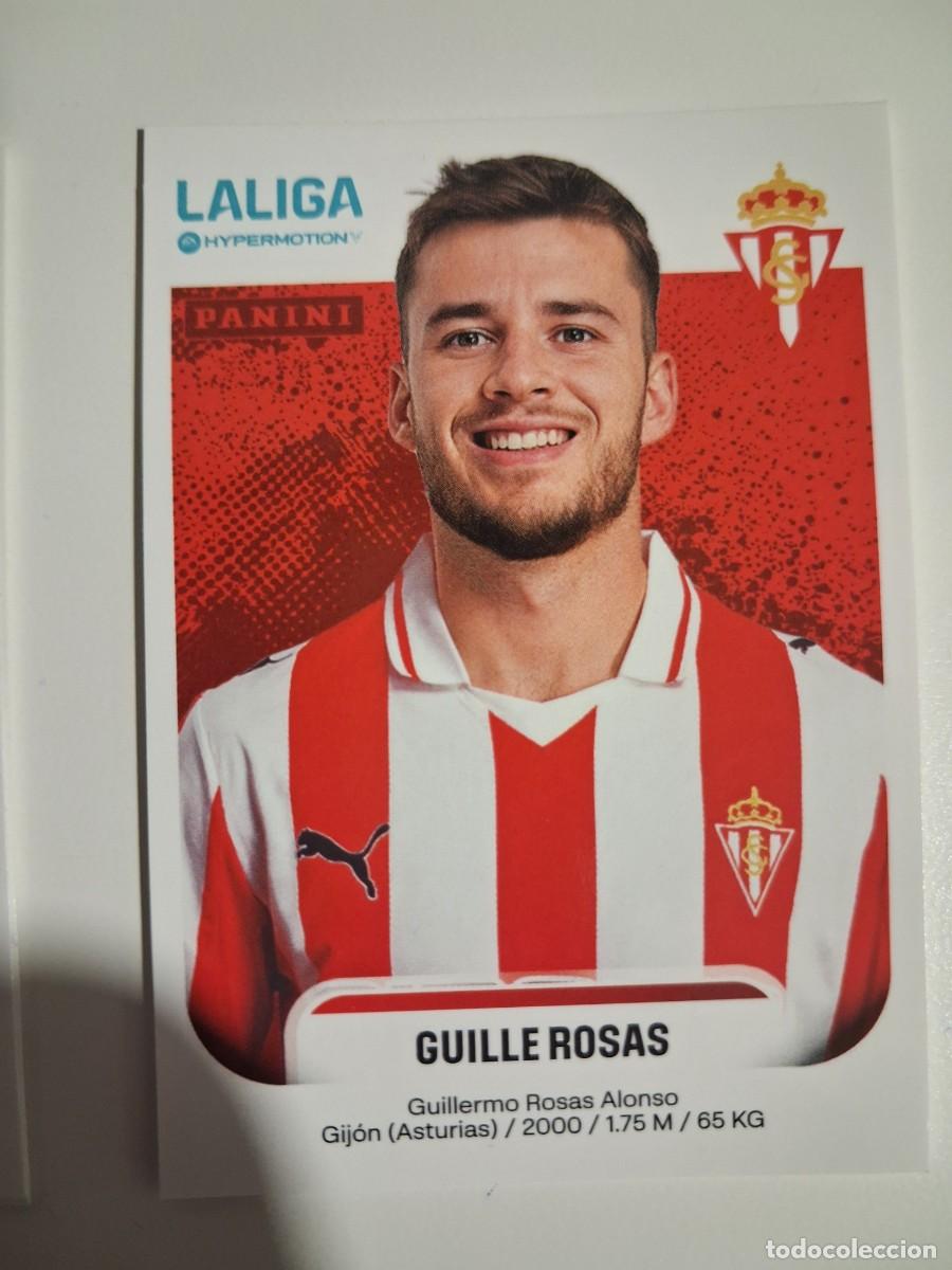 Cromos de F&uacute;tbol: Liga Hypermotion 25/26 2025 2026 Sin Pegar Real Sporting de Gijon 367 Guille Rosas
