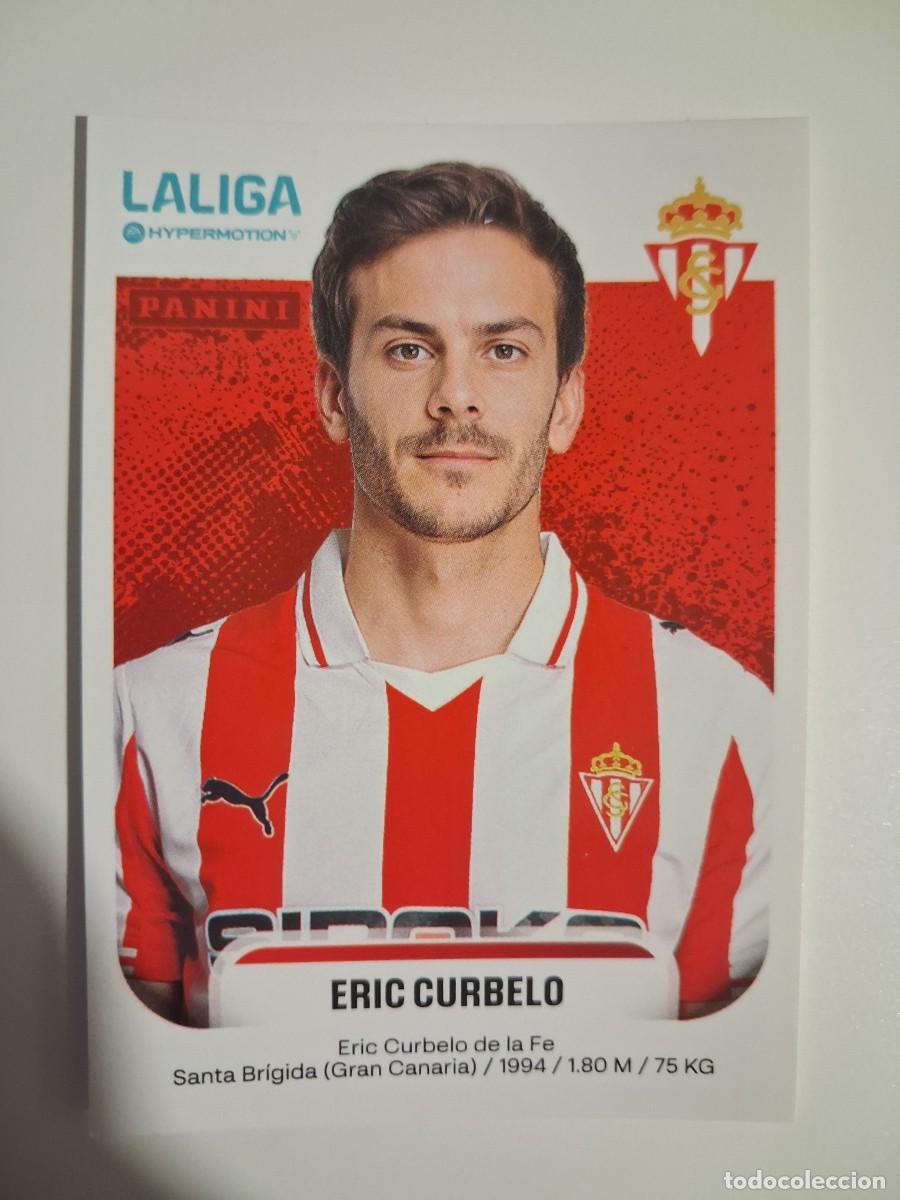 Cromos de F&uacute;tbol: Liga Hypermotion 25/26 2025 2026 Sin Pegar Real Sporting de Gijon 368B Eric Curbelo