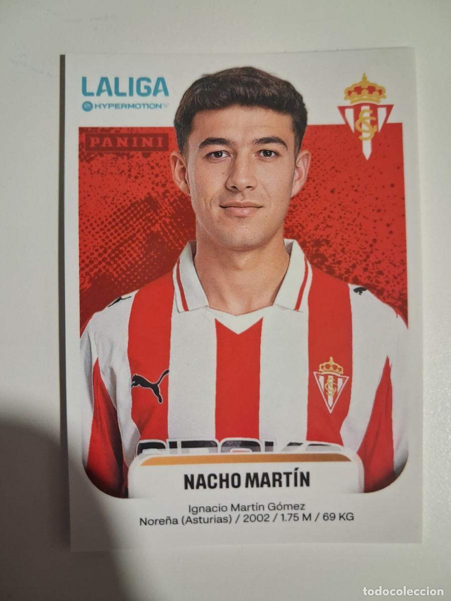 Cromos de F&uacute;tbol: Liga Hypermotion 25/26 2025 2026 Sin Pegar Real Sporting de Gijon 373 Nacho Martin