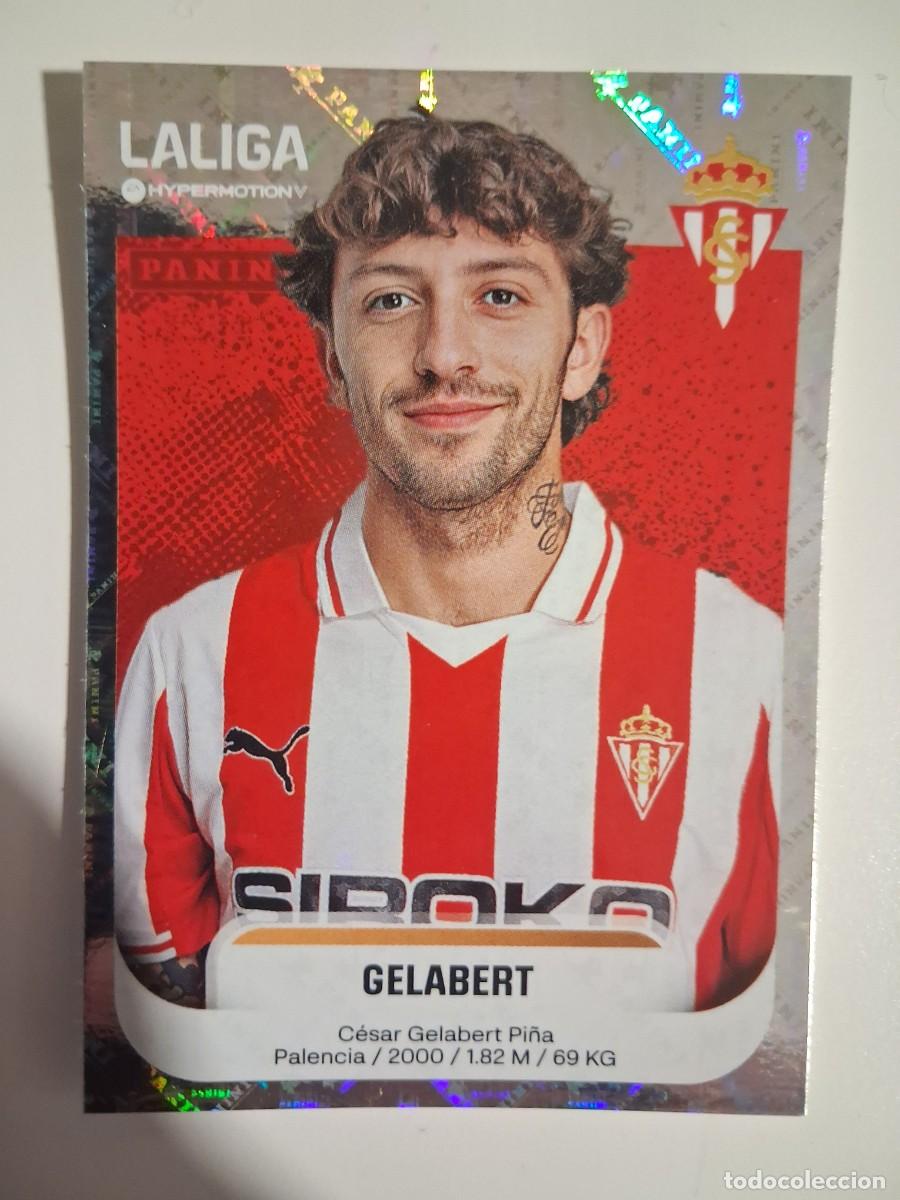 Cromos de F&uacute;tbol: Liga Hypermotion 25/26 2025 2026 Sin Pegar Real Sporting de Gijon 376 Gelabert