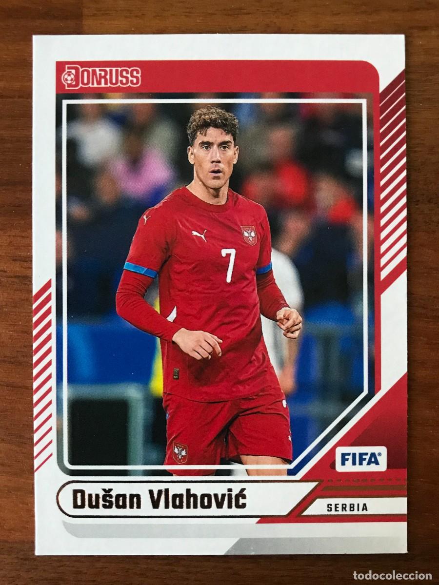 Fu&szlig;ball-Sticker: DUSAN VLAHOVIC - SERBIA - PANINI DONRUSS FIFA 2024 2025 24 25