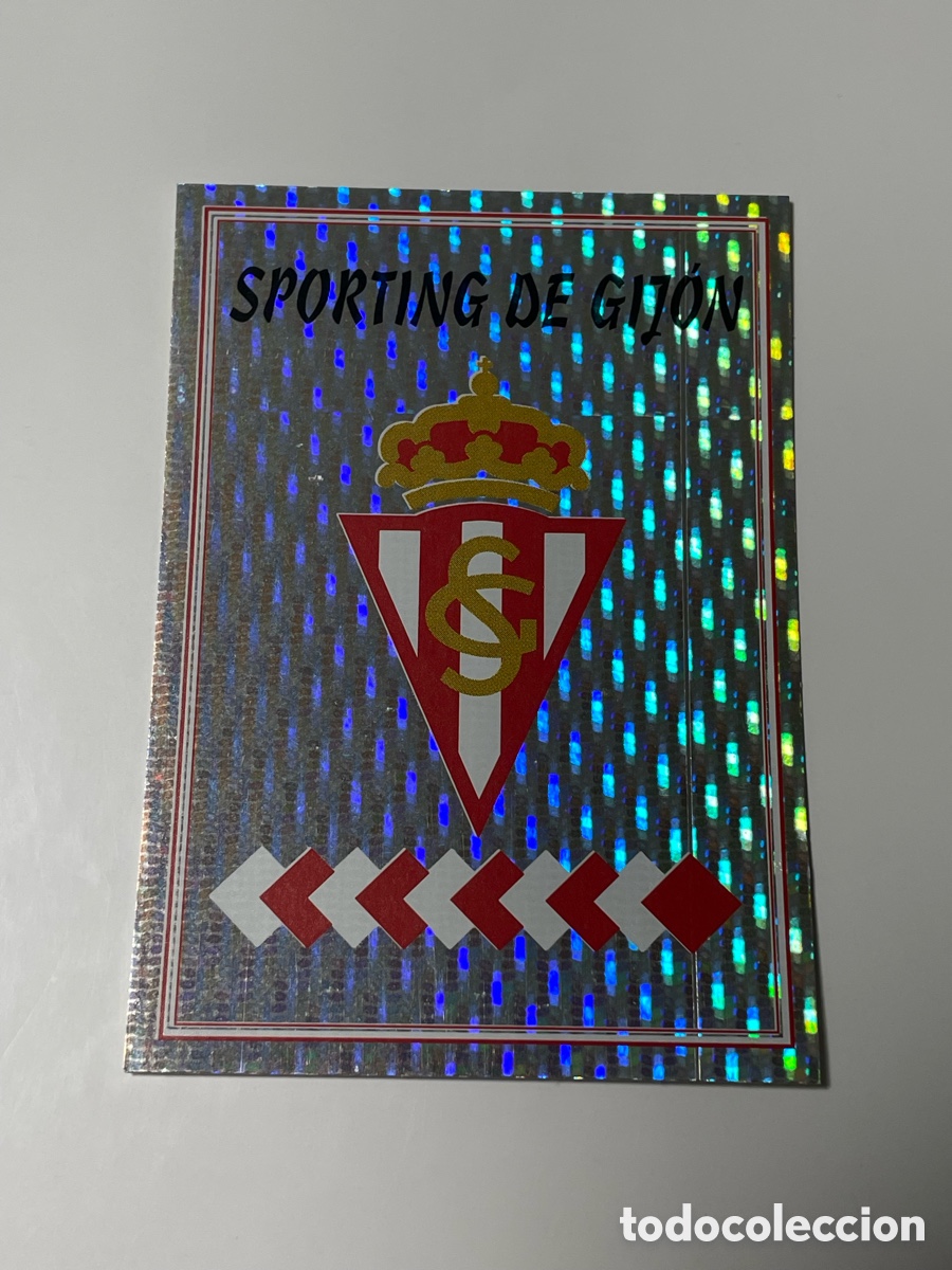 Cromos de F&uacute;tbol: Escudo Sporting de Gij&oacute;n Panini 1997/98 #O