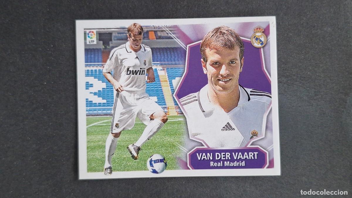 Cromos de Futebol: L3 VAN DER VAART REAL MADRID FICHAJE 29 LIGA ESTE 2008 2009 08 09 NUNCA PEGADO SIN PEGAR