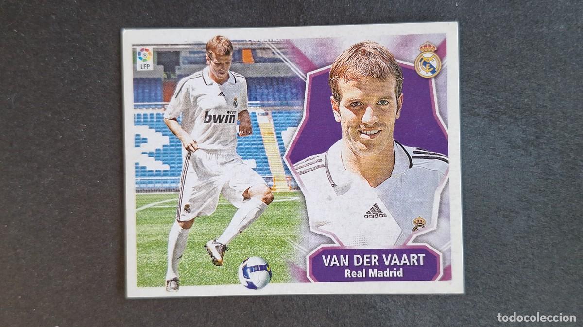 Figurine di Calcio: L3 VAN DER VAART REAL MADRID FICHAJE 29 LIGA ESTE 2008 2009 08 09 NUNCA PEGADO SIN PEGAR