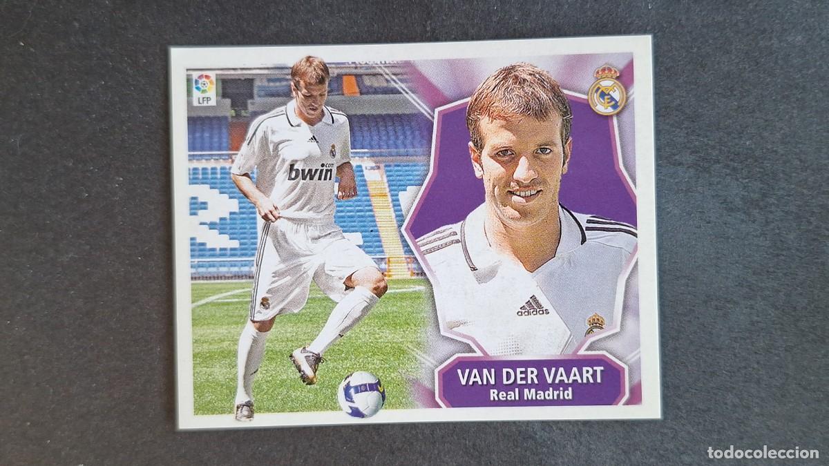 Figurine di Calcio: L3 VAN DER VAART REAL MADRID FICHAJE 29 LIGA ESTE 2008 2009 08 09 NUNCA PEGADO SIN PEGAR