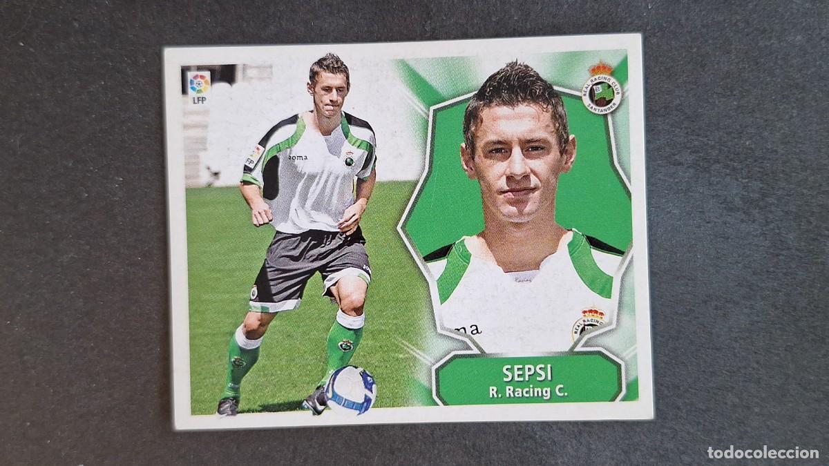 Fu&szlig;ball-Sticker: L3 SEPSI RACING DE SANTANDER FICHAJE 34 LIGA ESTE 2008 2009 08 09 NUNCA PEGADO SIN PEGAR