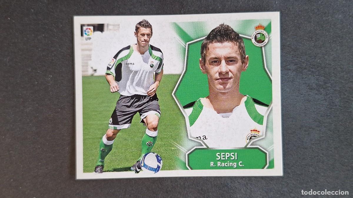 Fu&szlig;ball-Sticker: L3 SEPSI RACING DE SANTANDER FICHAJE 34 LIGA ESTE 2008 2009 08 09 NUNCA PEGADO SIN PEGAR