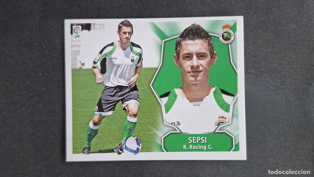 Fu&szlig;ball-Sticker: L3 SEPSI RACING DE SANTANDER FICHAJE 34 LIGA ESTE 2008 2009 08 09 NUNCA PEGADO SIN PEGAR