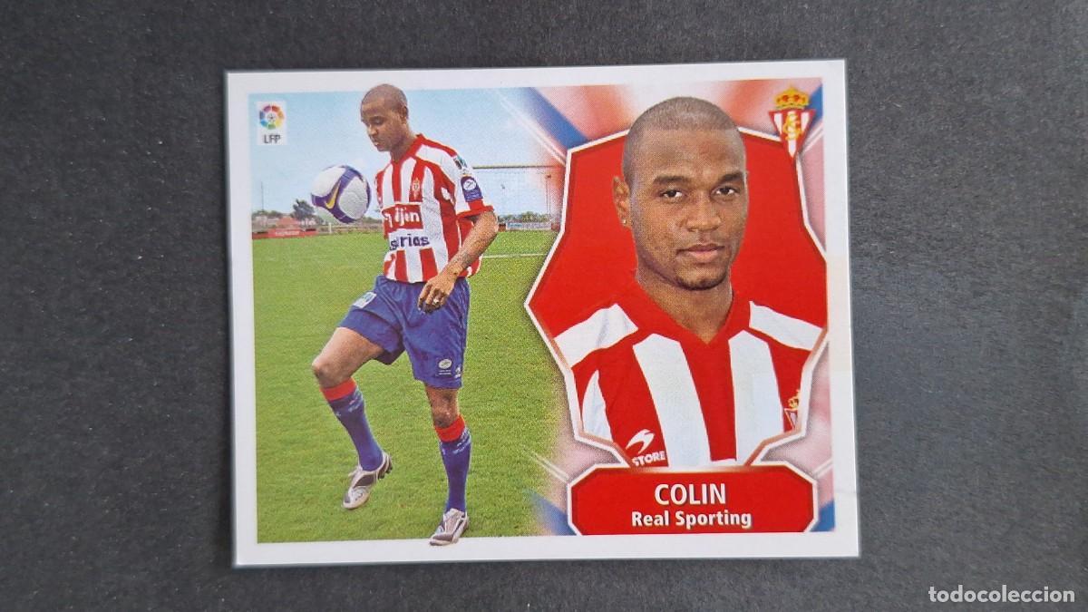 Cromos de F&uacute;tbol: L3 COLIN SPORTING DE GIJON FICHAJE 45 LIGA ESTE 2008 2009 08 09 NUNCA PEGADO SIN PEGAR