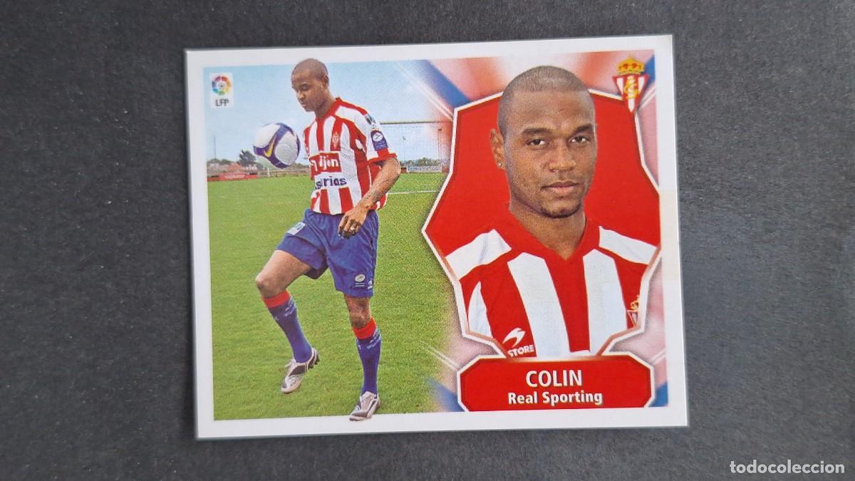 Cromos de F&uacute;tbol: L3 COLIN SPORTING DE GIJON FICHAJE 45 LIGA ESTE 2008 2009 08 09 NUNCA PEGADO SIN PEGAR