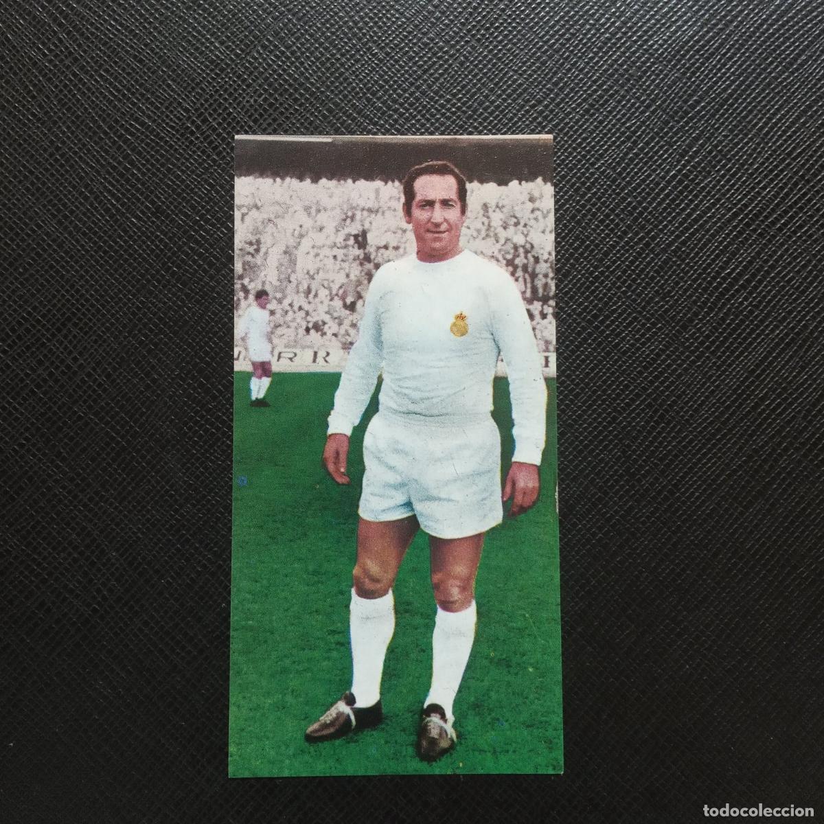 Cromos de F&uacute;tbol: 11 GENTO REAL MADRID RUIZ ROMERO 1969 1970 CROMO LIGA FUTBOL 69 70 - SIN PEGAR - (X4)