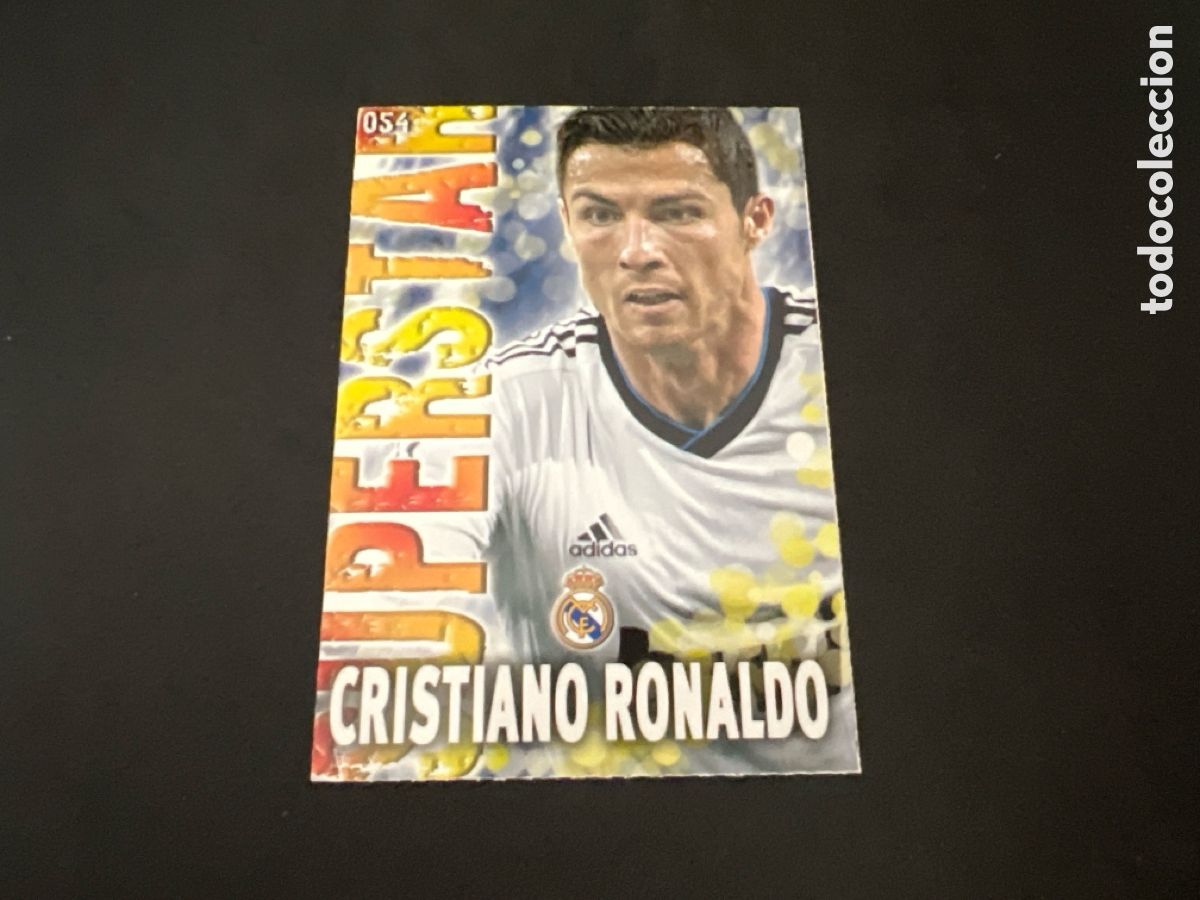 Cromos de F&uacute;tbol: 2013 CRISTIANO RONALDO N&ordm; 054 MUNDICROMO
