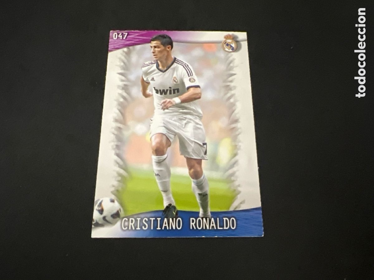Cromos de F&uacute;tbol: 2013 CRISTIANO RONALDO N&ordm; 047 MUNDICROMO