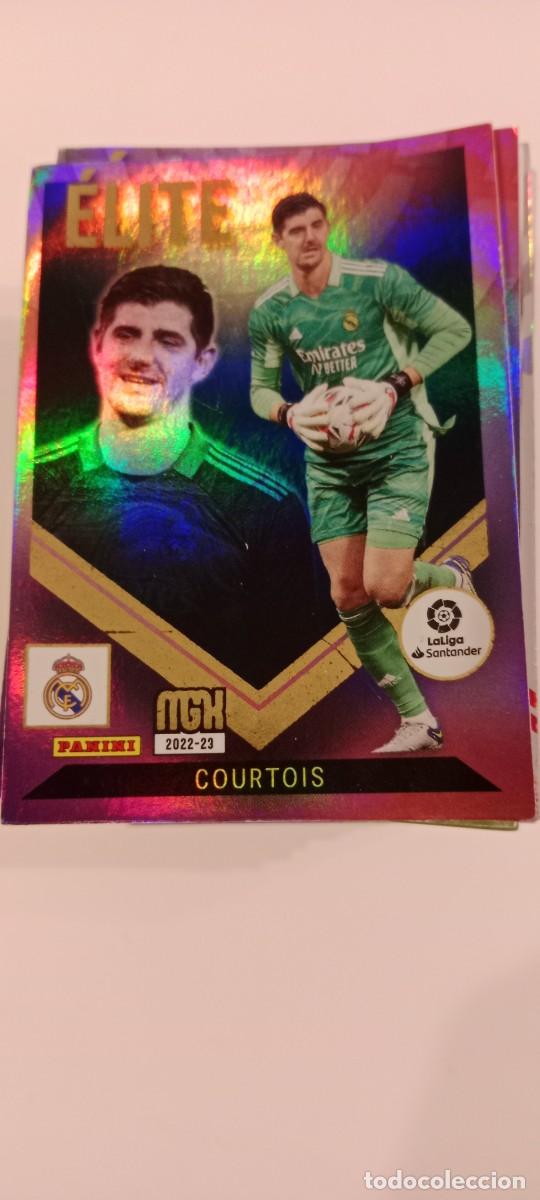Cromos de F&uacute;tbol: COURTOIS ELITE REAL MADRID MEGACRACKS MGK PANINI 2022 2023 22 23 HJ7OJ