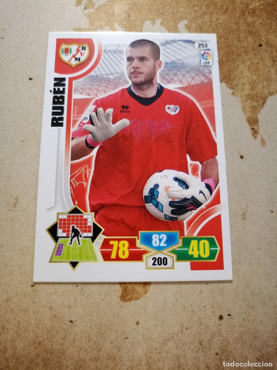 Cromos de F&uacute;tbol: Rayo Vallecano 253 RUB&Eacute;N Adrenalyn 2013-14