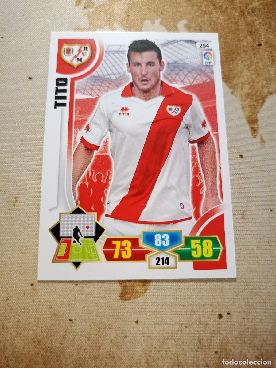 Cromos de F&uacute;tbol: Rayo Vallecano 254 TITO Adrenalyn 2013-14