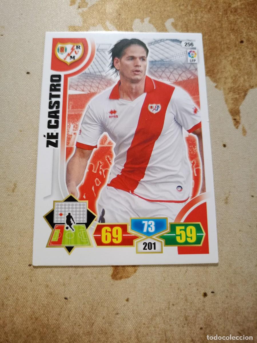 Cromos de F&uacute;tbol: Rayo Vallecano 256 Z&Eacute; CASTRO Adrenalyn 2013-14