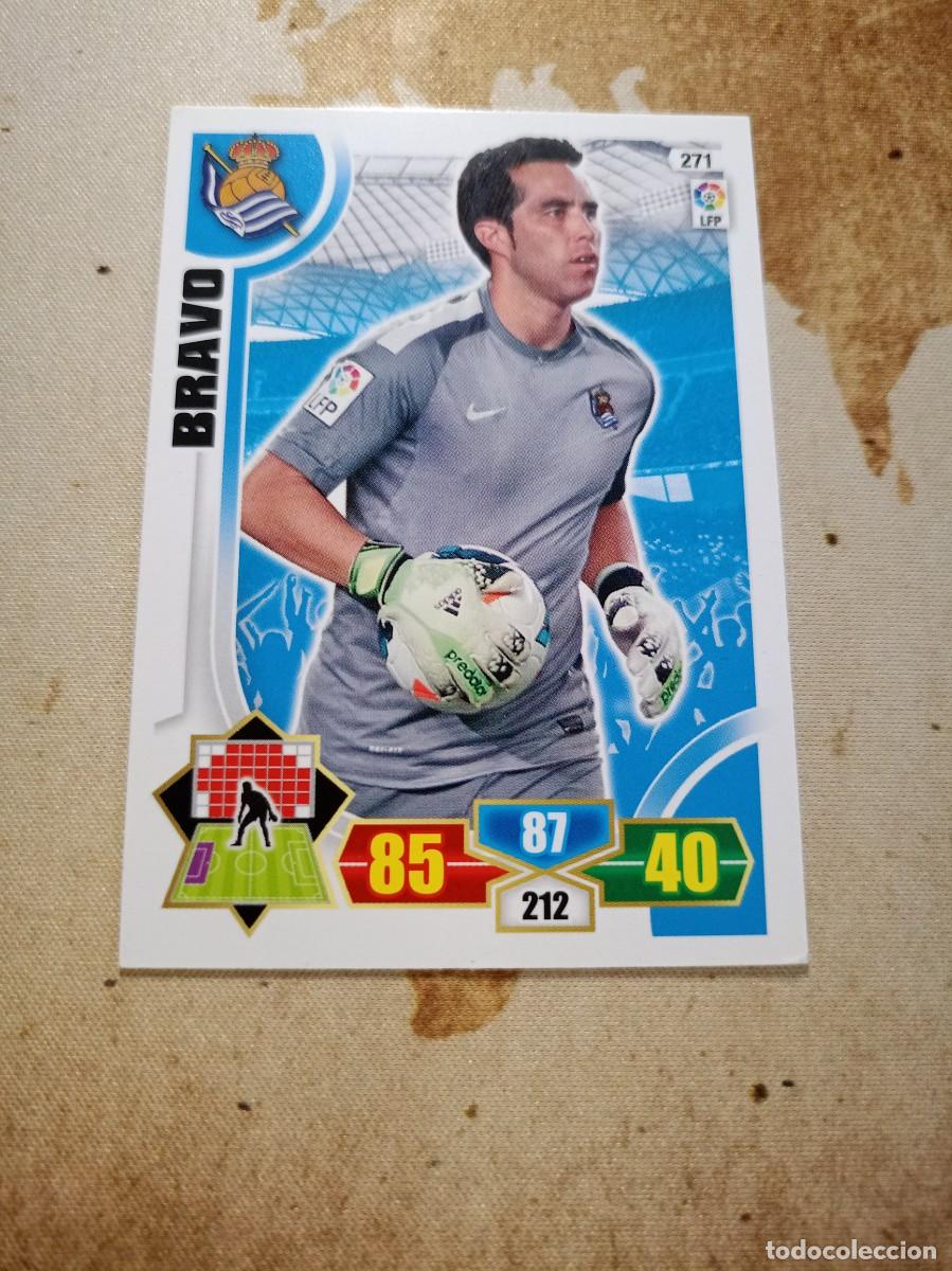 Cromos de f&uacute;tbol: Real Sociedad 271 BRAVO Adrenalyn 2013-14
