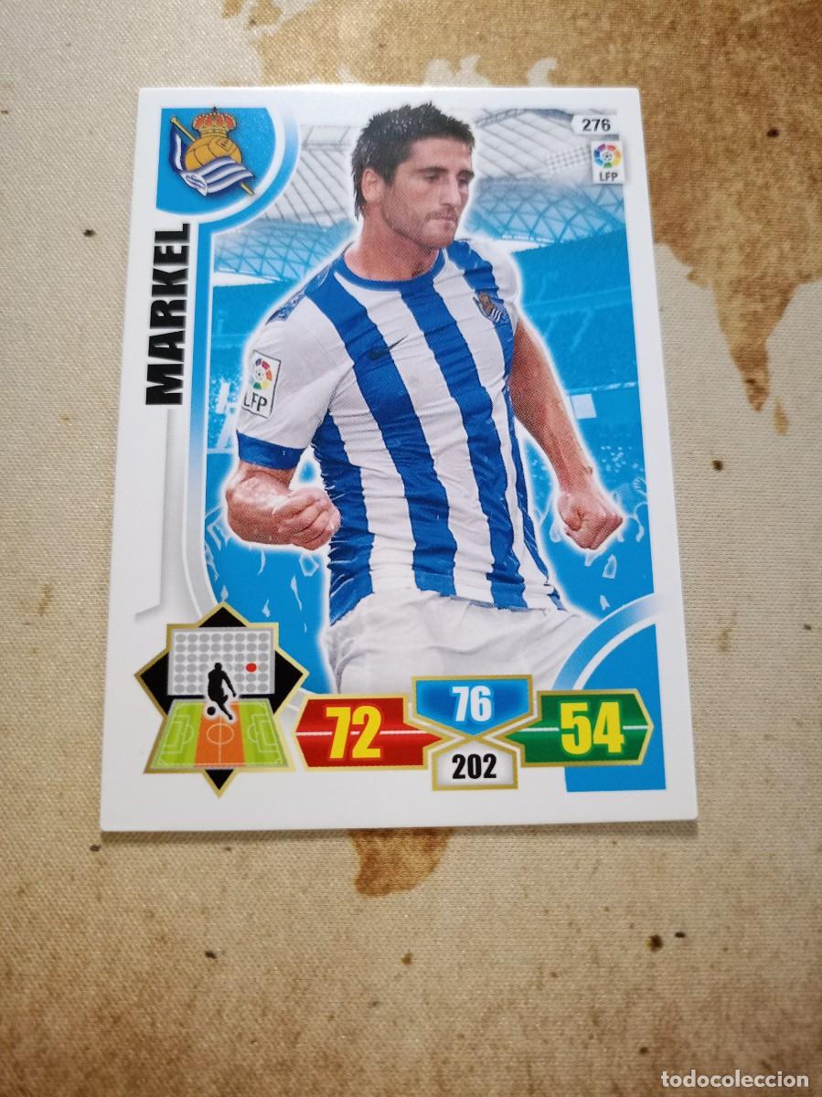 Football Stickers: Real Sociedad 276 MARKEL Adrenalyn 2013-14