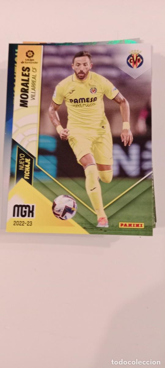 Football Stickers: MORALES VILLARREAL MEGACRACKS MGK PANINI 2022 2023 22 23 HJ7OJ