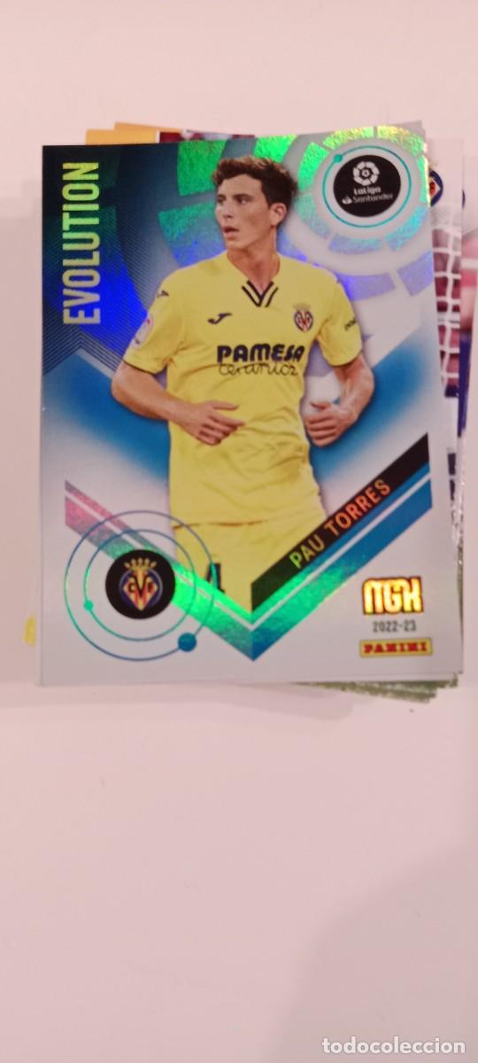 Football Stickers: PAU TORRES EVOLUTION VILLARREAL MEGACRACKS MGK PANINI 2022 2023 22 23 HJ7OJ