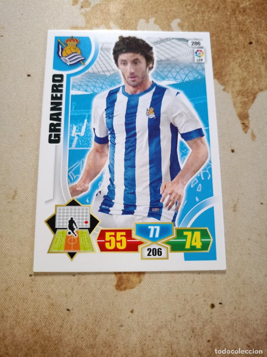 Figurine di Calcio: Real Sociedad 286 GRANERO Adrenalyn 2013-14