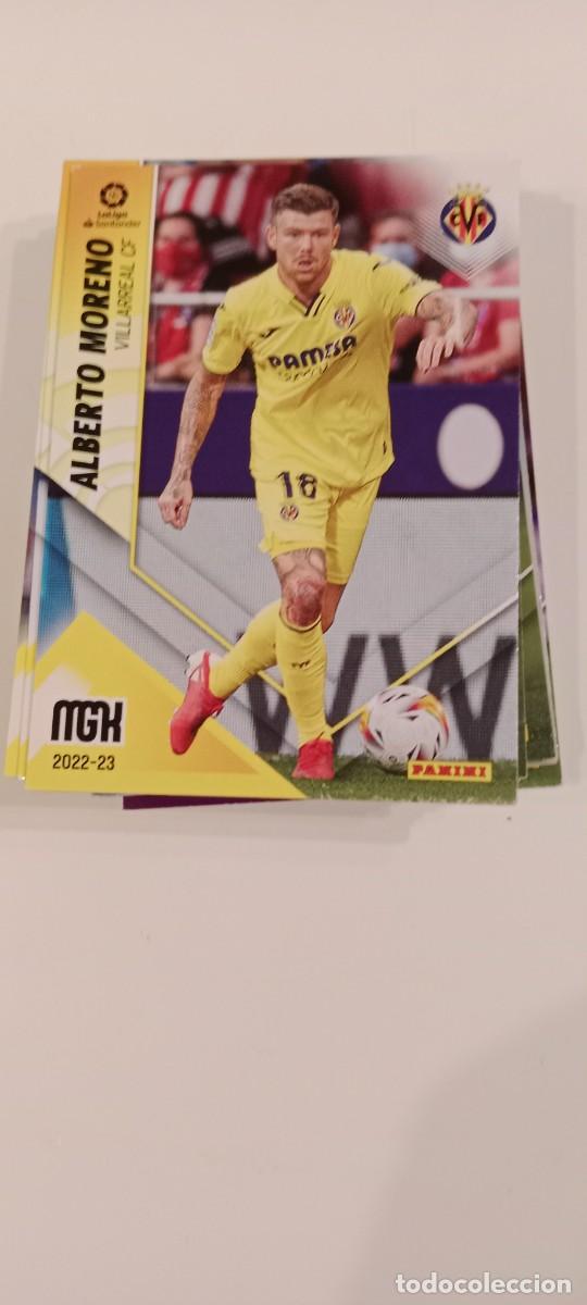 Football Stickers: ALBERTO MORENO VILLARREAL MEGACRACKS MGK PANINI 2022 2023 22 23 HJ7OJ