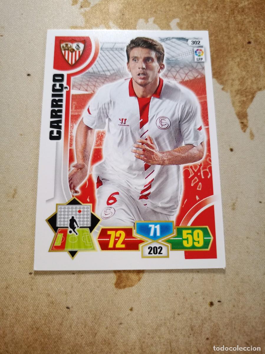 Football Stickers: Sevilla 302 CARRICO Adrenalyn 2013-14