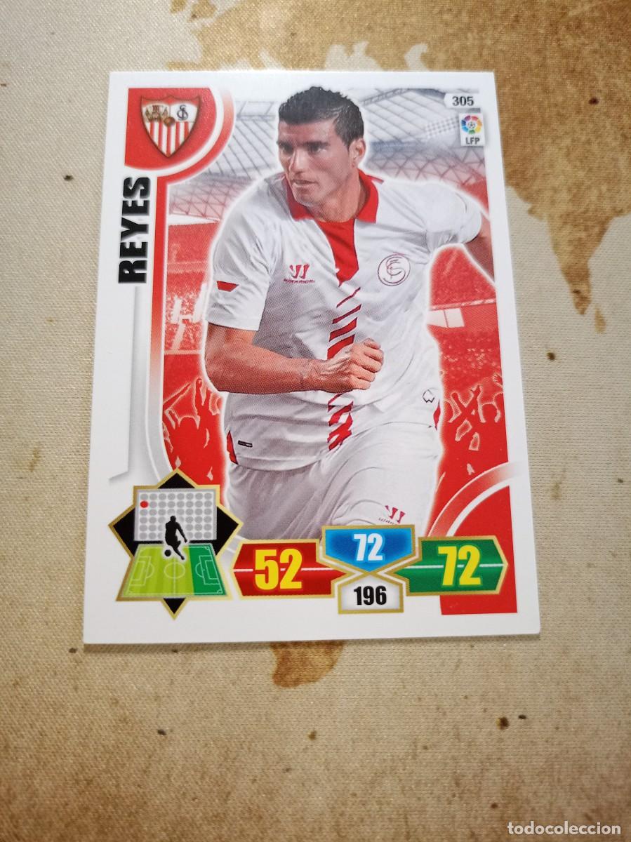 Fu&szlig;ball-Sticker: Sevilla 305 REYES Adrenalyn 2013-14