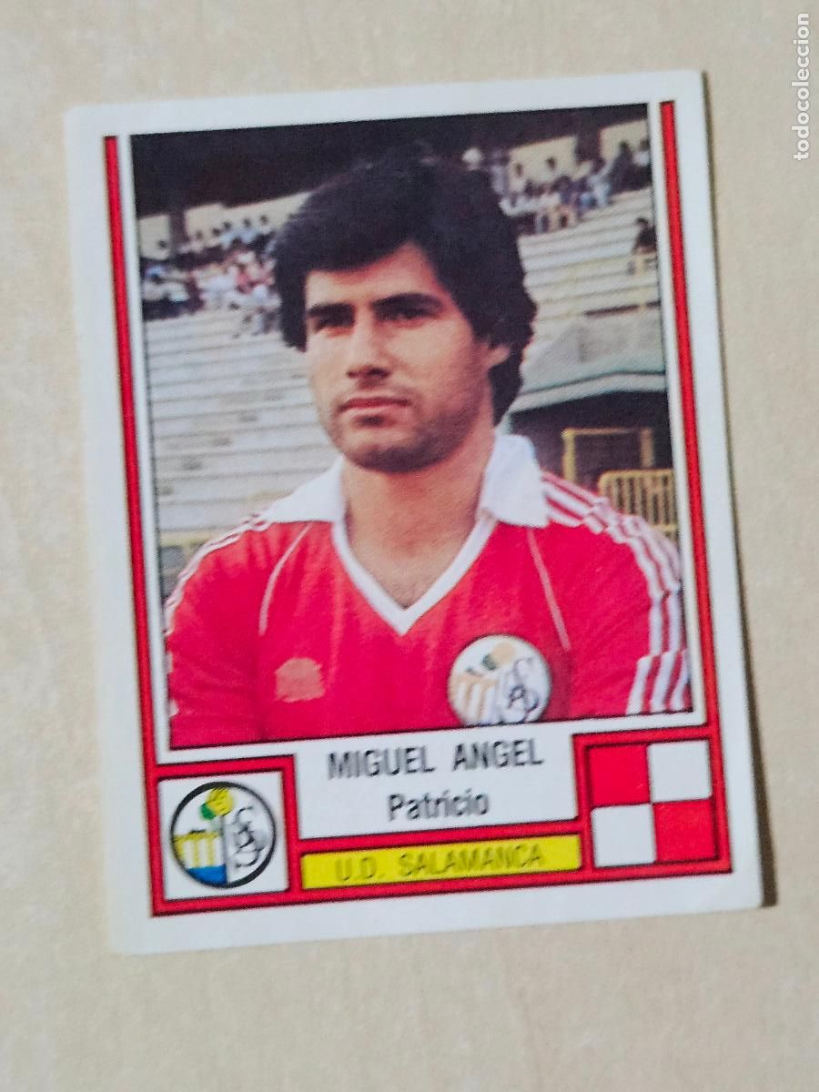 Cromos de F&uacute;tbol: N&ordm; 242 MIGUEL ANGEL - FUTBOL 83 PANINI CROMO NUNCA PEGADO - PANRICO - SALAMANCA