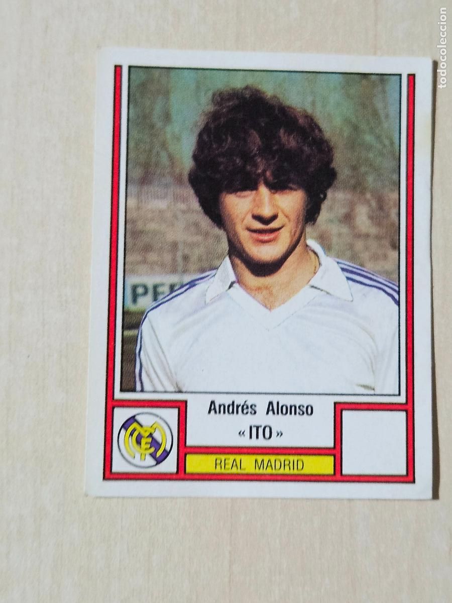 Cromos de F&uacute;tbol: N&ordm; 198 ITO - FUTBOL 83 PANINI CROMO NUNCA PEGADO - PANRICO - REAL MADRID