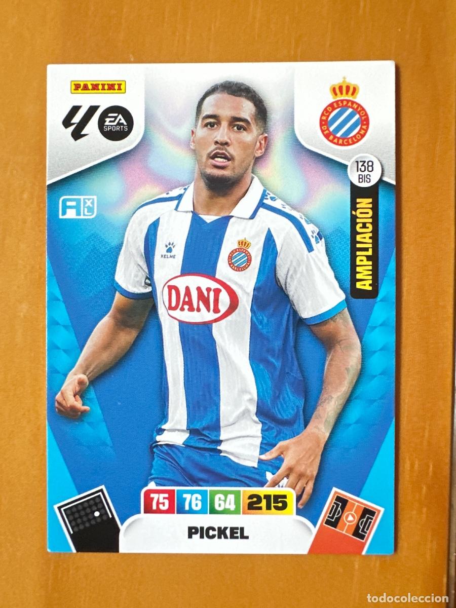 Figurine di Calcio: 138 BIS Charles Pickel, RCD Espanyol, Ampliaci&oacute;n, Adrenalyn XL La Liga 2025 2026 25 26