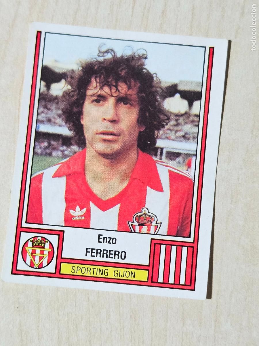 Fu&szlig;ball-Sticker: N&ordm; 123 FERRERO - FUTBOL 83 PANINI CROMO NUNCA PEGADO - PANRICO - SPORTING DE GIJON