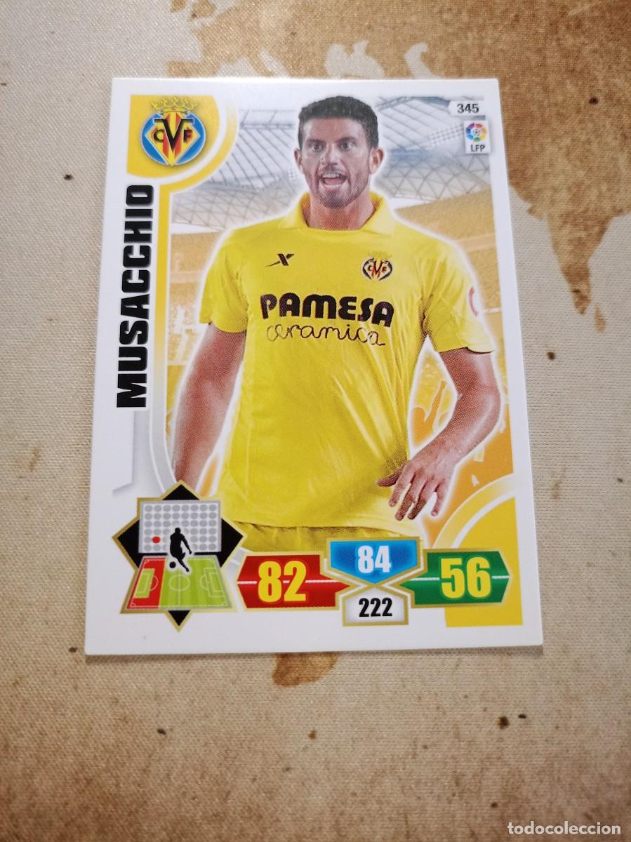 Cartes &agrave; collectionner de Football: Villarreal 345 MUSACCHIO Adrenalyn 2013-14