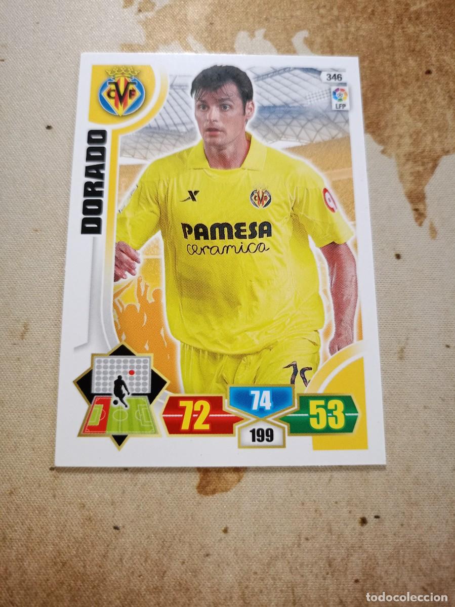 Fu&szlig;ball-Sticker: Villarreal 346 DORADO Adrenalyn 2013-14