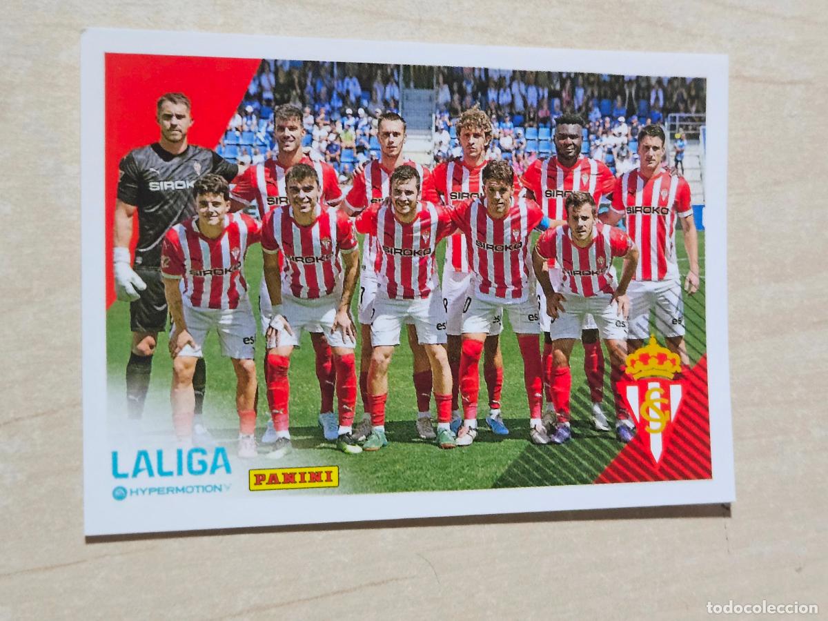 Cromos de F&uacute;tbol: N&ordm; 364 ALINEACION - CROMO - LIGA HYPERMOTION 2024 2025 SEGUNDA DIVISION 24 25 - SPORTING DE GIJON