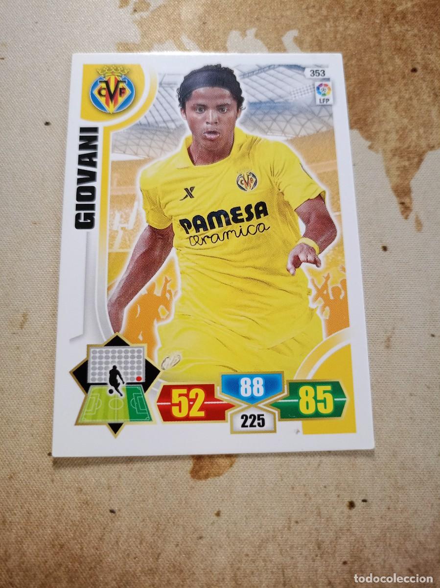 Cartes &agrave; collectionner de Football: Villarreal 353 GIOVANI Adrenalyn 2013-14
