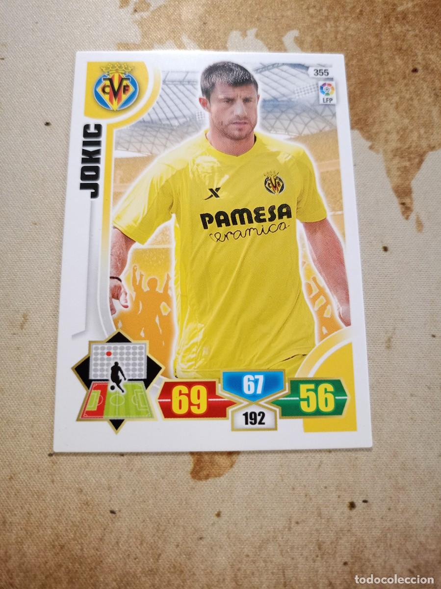Fu&szlig;ball-Sticker: Villarreal 355 JOKIC Adrenalyn 2013-14
