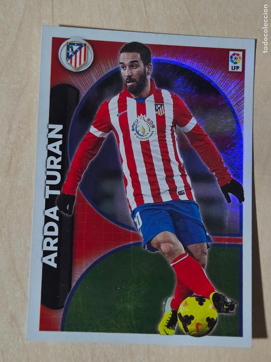 Fu&szlig;ball-Sticker: N&ordm; 25 ARDA TURAN - ESTE 2014 2015 - 14 15 - CROMO SIN PEGAR - ATLETICO DE MADRID