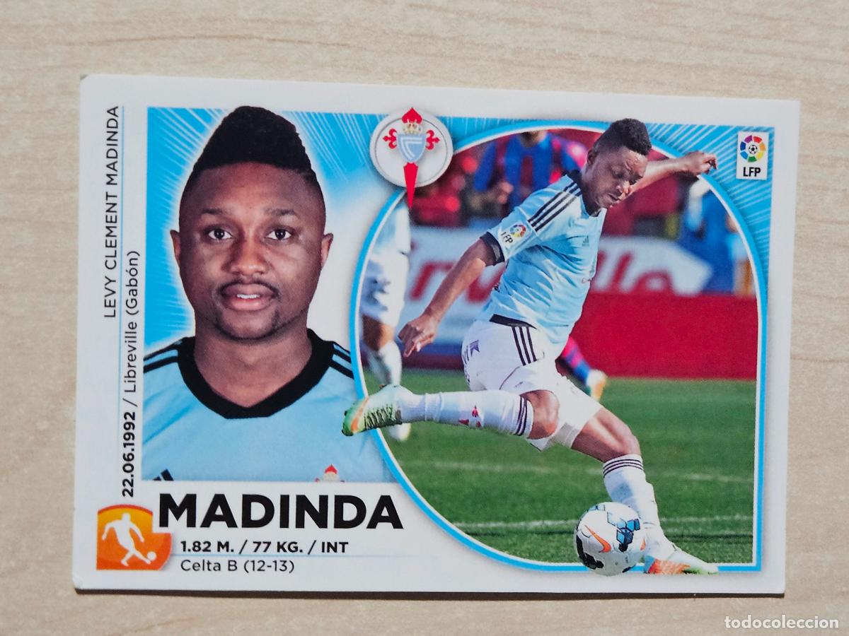 Fu&szlig;ball-Sticker: N&ordm; 11 MADINDA - ESTE 2014 2015 - 14 15 - CROMO SIN PEGAR - REAL CELTA
