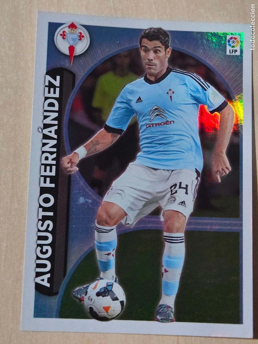 Fu&szlig;ball-Sticker: N&ordm; 25 AUGUSTO FERNANDEZ - ESTE 2014 2015 - 14 15 - CROMO SIN PEGAR - REAL CELTA