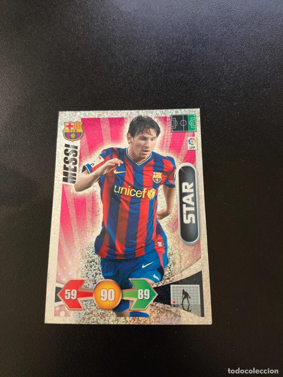 Fu&szlig;ball-Sticker: MESSI BARCELONA NO ROOKIE CARD STAR PANINI LIGA BBVA ADRENALYN 2009 2010 09 10 NO ESTE MEGACRACKS