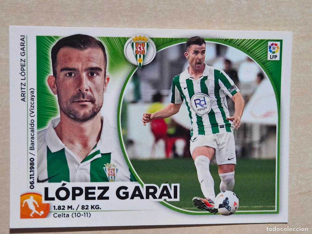 Figurine di Calcio: N&ordm; 12 LOPEZ GARAI - ESTE 2014 2015 - 14 15 - CROMO SIN PEGAR - CORDOBA